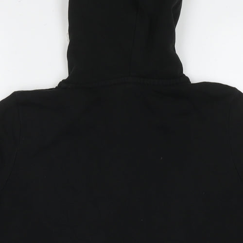 Divided by H&M Womens Black Cotton Full Zip Hoodie Size S Pullover