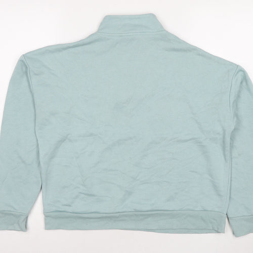 New Look Womens Blue Polyester Pullover Sweatshirt Size 8 Pullover - New York