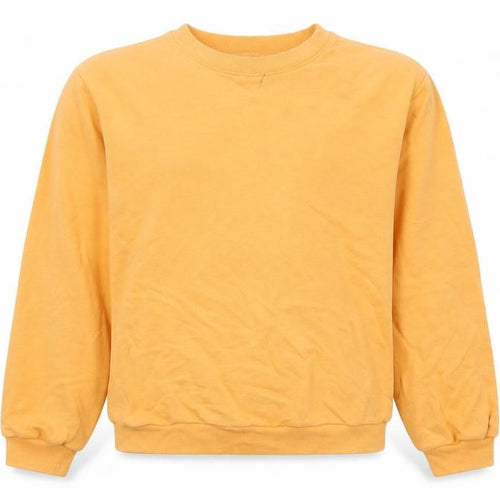 H&M Girls Orange Cotton Pullover Hoodie Size 10-11 Years Pullover - Age 10-12 Years