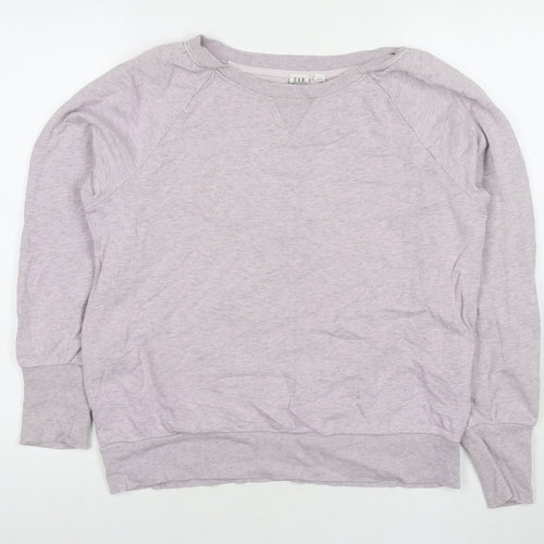 Gap Womens Purple Cotton Pullover Sweatshirt Size M Pullover
