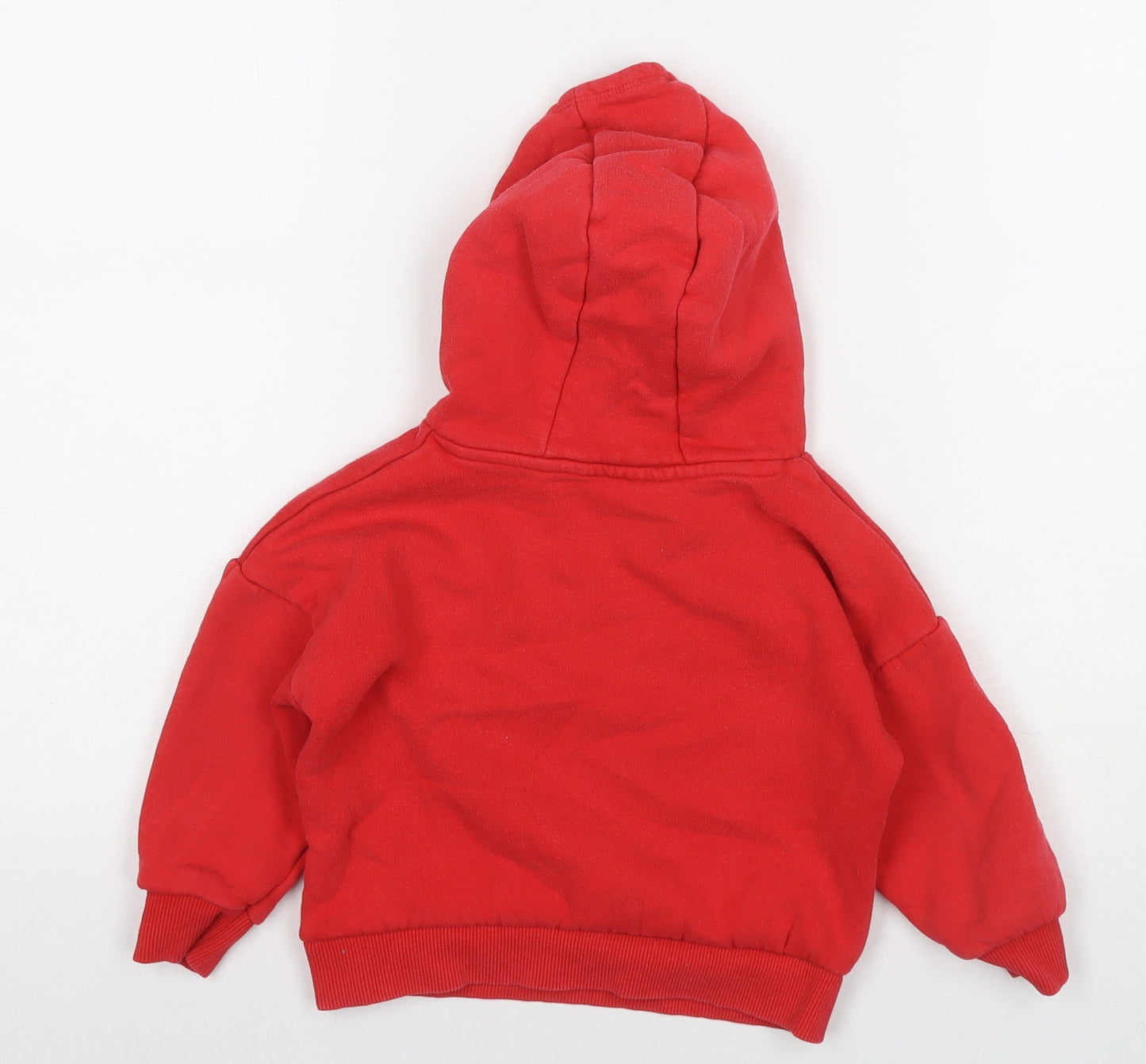 NBA Girls Red Cotton Pullover Hoodie Size 2-3 Years Pullover - Chicago Bulls