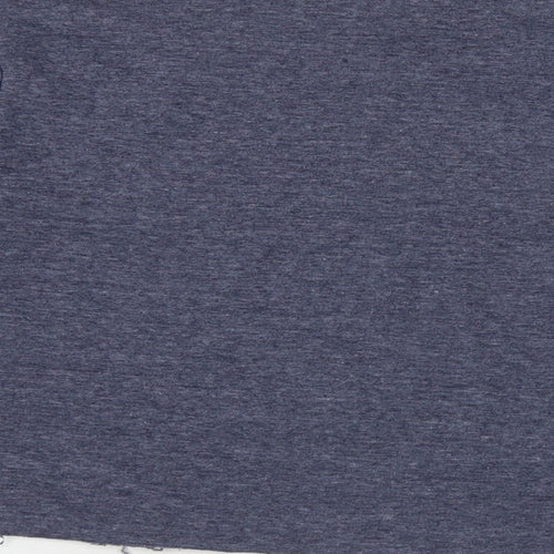 Friends Womens Blue Cotton Pullover Sweatshirt Size 12 Pullover - Central Perk Size 12-14 Cropped