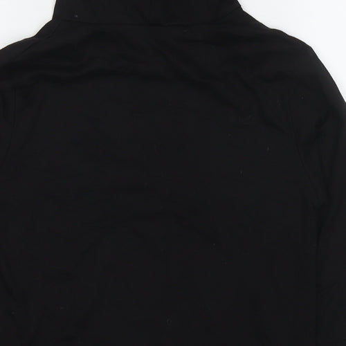 Dgfstm Boys Black Cotton Pullover Hoodie Size 13-14 Years Pullover - Flame