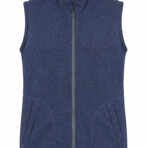 Equorian Womens Blue Gilet Waistcoat Size 14 Zip - Size 14-16