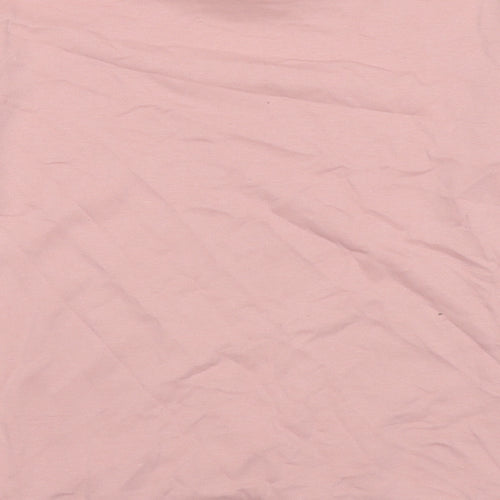 DECATHLON Girls Pink Cotton Pullover Sweatshirt Size 12-13 Years Pullover