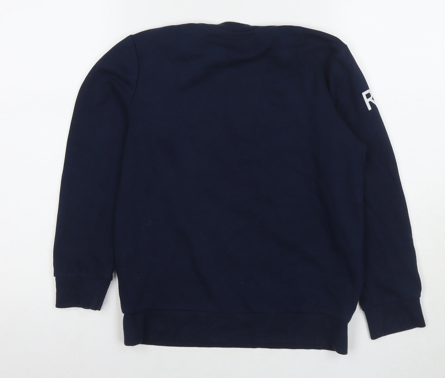 PlayStation Boys Blue Cotton Pullover Hoodie Size 10-11 Years Pullover - Logo