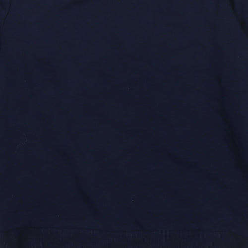 PlayStation Boys Blue Cotton Pullover Hoodie Size 10-11 Years Pullover - Logo