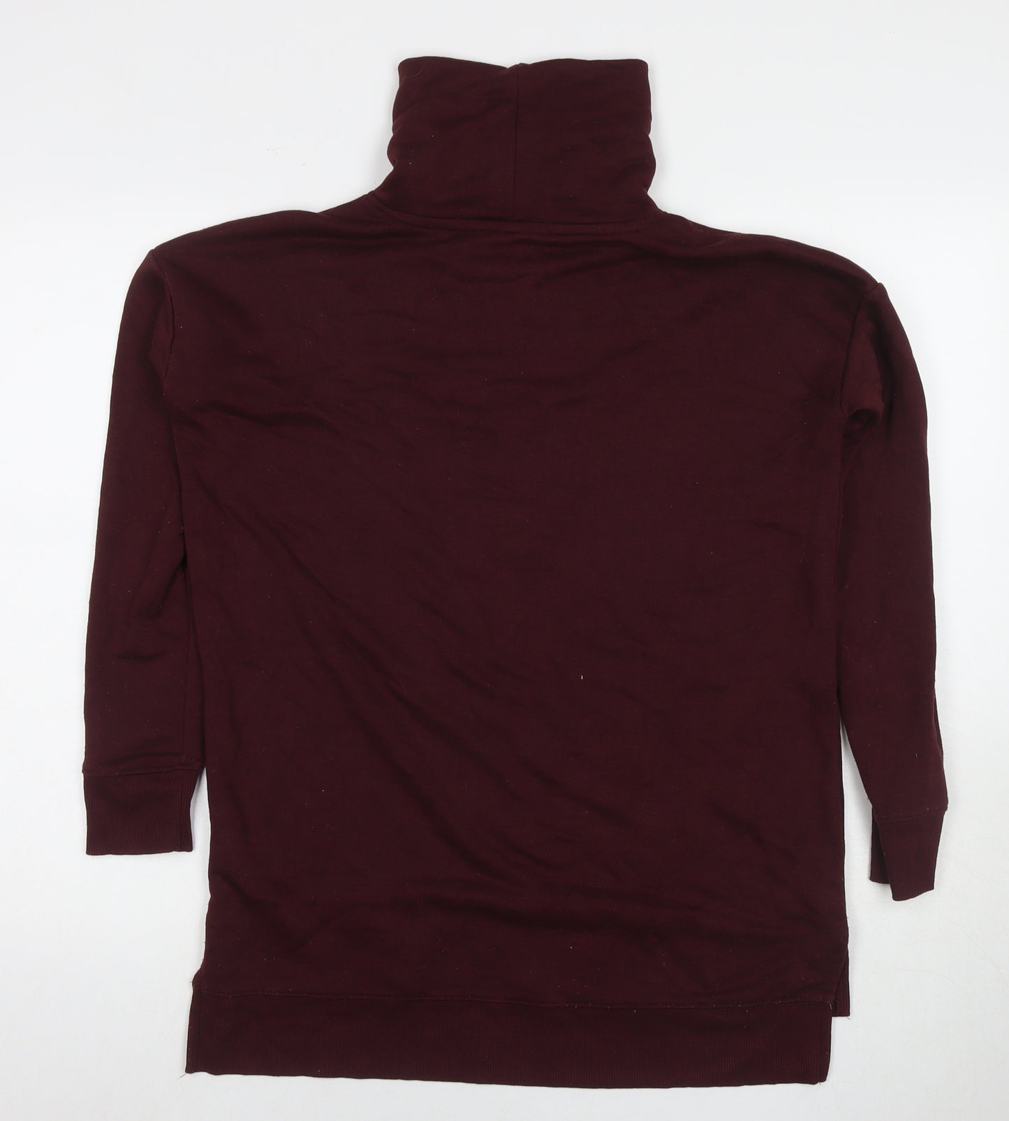 Souluxe Womens Red Cotton Pullover Sweatshirt Size S Pullover