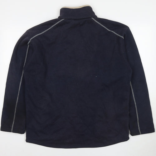 Le Shark Mens Blue Cotton Pullover Sweatshirt Size L