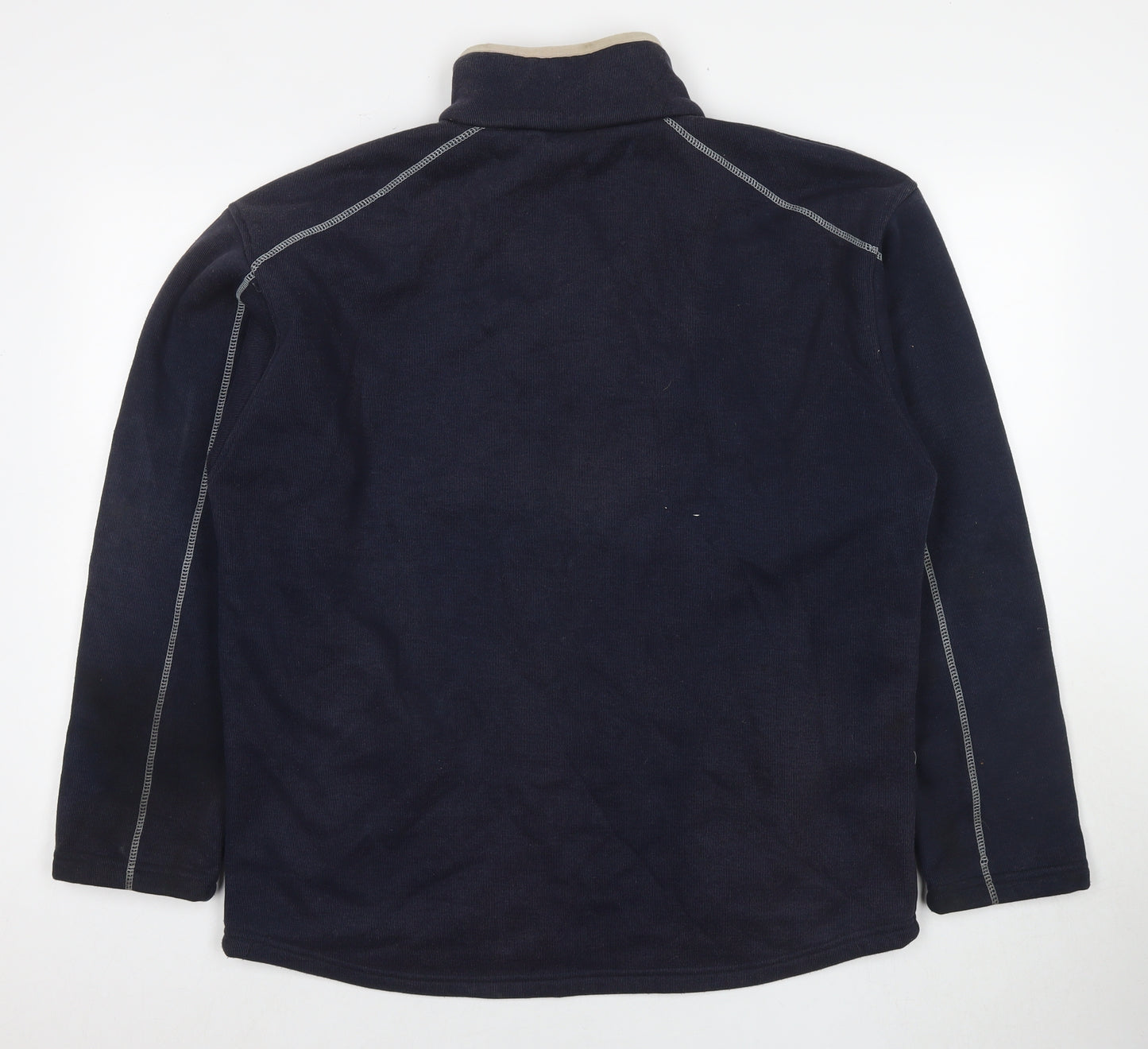 Le Shark Mens Blue Cotton Pullover Sweatshirt Size L