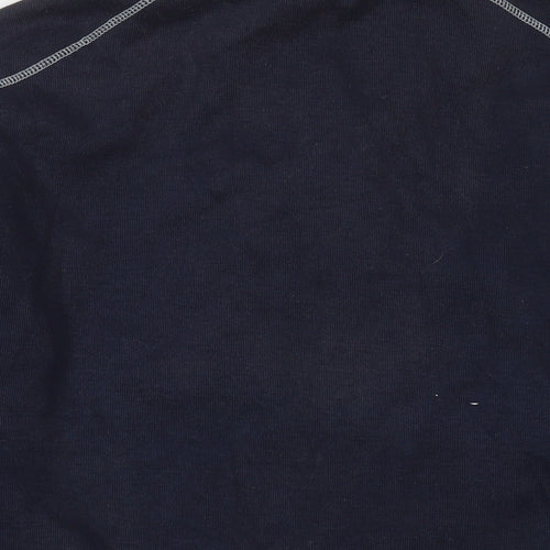 Le Shark Mens Blue Cotton Pullover Sweatshirt Size L