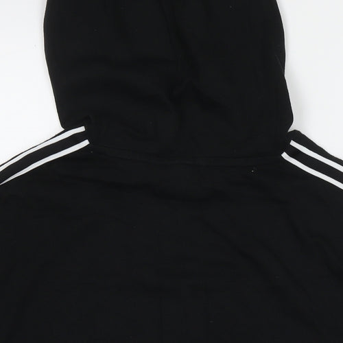 PINK Womens Black Cotton Pullover Sweatshirt Size L Pullover - Logo