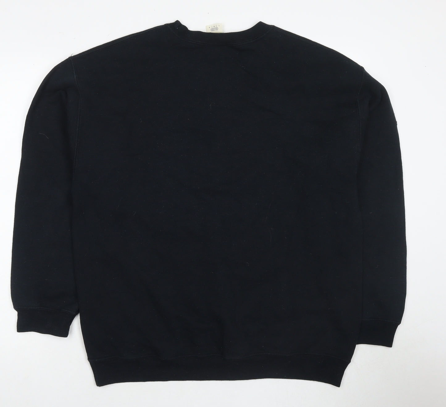 Kamehameha Mens Blue Cotton Pullover Sweatshirt Size L - Anime