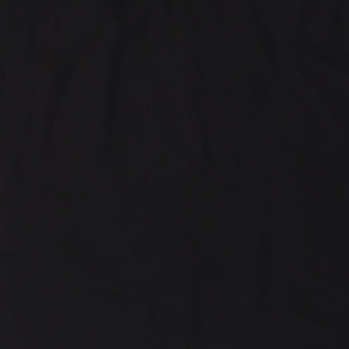 Marks and Spencer Womens Black Polyester Tank Dress Size 12 Round Neck Pullover
