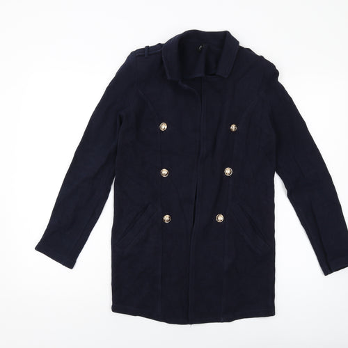 River Island Womens Blue Jacket Size 6