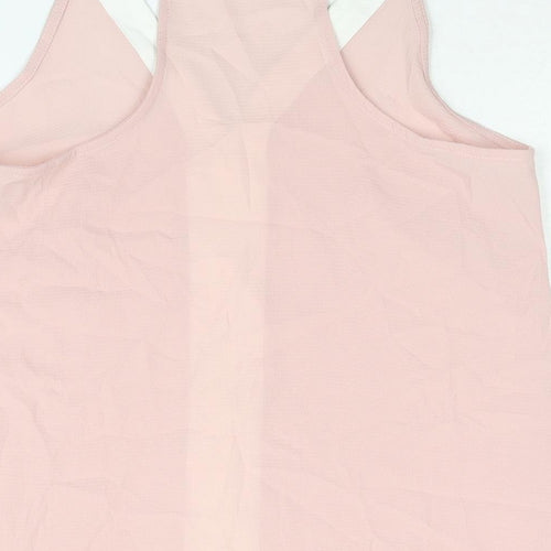 Select Womens Pink Polyester Camisole Blouse Size 10 V-Neck