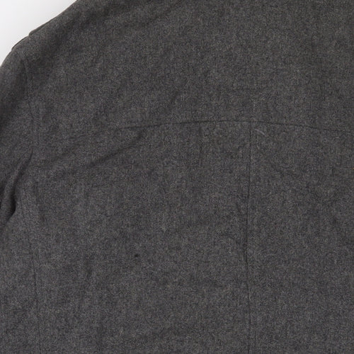 Autograph Mens Grey Jacket Size L Zip