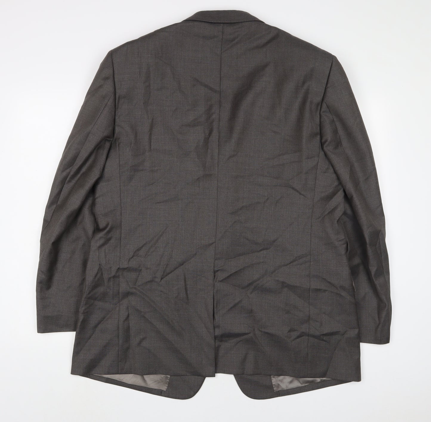 Marks and Spencer Mens Grey Wool Jacket Suit Jacket Size 44 Regular