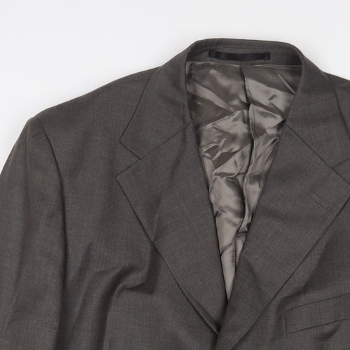 Marks and Spencer Mens Grey Wool Jacket Suit Jacket Size 44 Regular