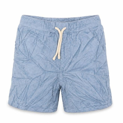 Marks and Spencer Boys Blue Cotton Bermuda Shorts Size 11-12 Years L6 in Regular Drawstring