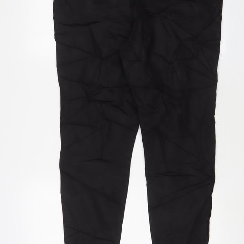 Marks and Spencer Womens Black Cotton Jegging Jeans Size 18 L31 in Regular
