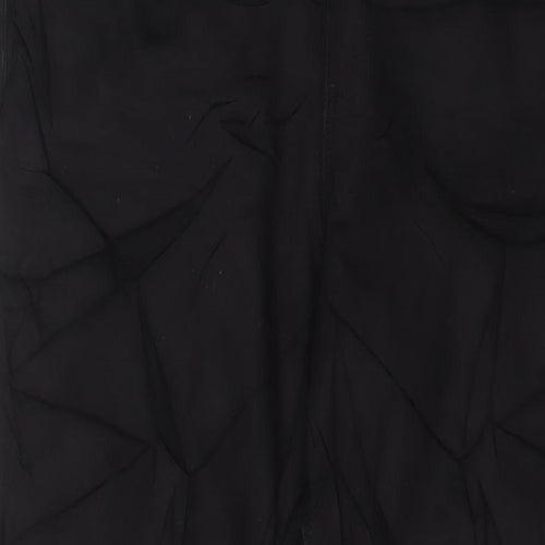 Marks and Spencer Womens Black Cotton Jegging Jeans Size 18 L31 in Regular