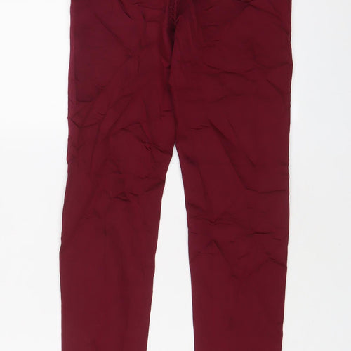 Marks and Spencer Womens Purple Cotton Jegging Jeans Size 8 L28 in Regular