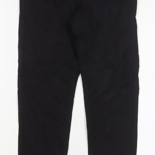 Marks and Spencer Womens Black Cotton Jegging Jeans Size 8 L26 in Regular