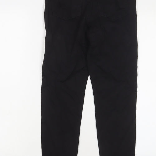Marks and Spencer Womens Black Cotton Jegging Jeans Size 8 L26 in Regular