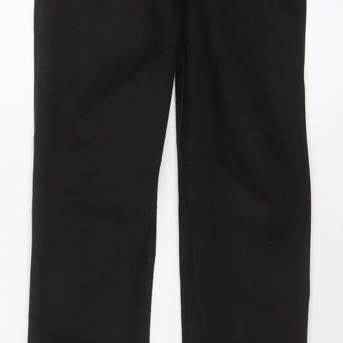 Denim & Co. Womens Black Cotton Skinny Jeans Size 8 L30 in Regular Zip