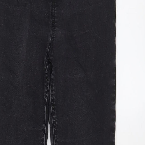 Marks and Spencer Womens Grey Cotton Jegging Jeans Size 12 L24 in Regular