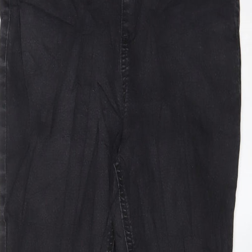 Marks and Spencer Womens Grey Cotton Jegging Jeans Size 12 L28 in Regular