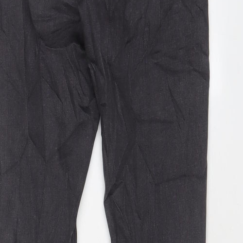 Dorothy Perkins Womens Grey Cotton Skinny Jeans Size 8 L27 in Regular Zip