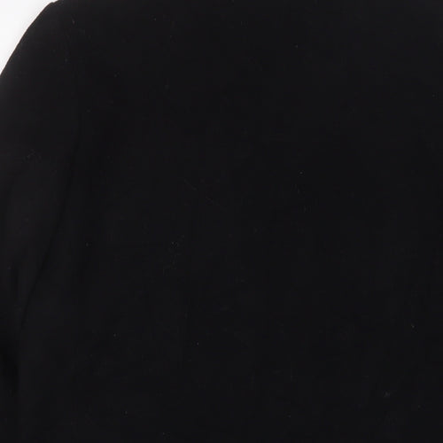 Marks and Spencer Womens Black Jacket Size 14 Zip