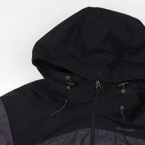 DECATHLON Mens Grey Anorak Jacket Size L Zip