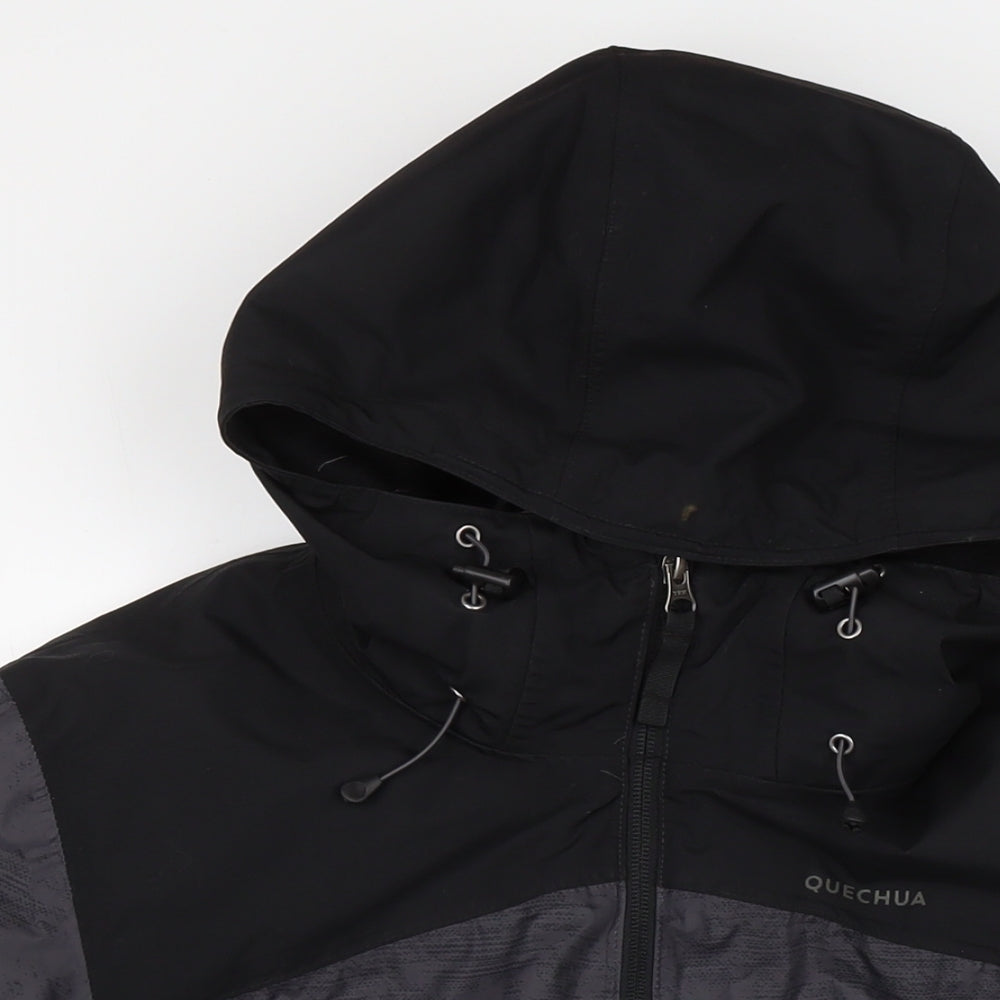 DECATHLON Mens Grey Anorak Jacket Size L Zip