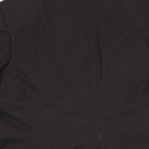 NEXT Womens Brown Jacket Size 16 Button