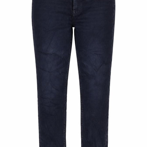 Marks and Spencer Girls Blue Cotton Skinny Jeans Size 11-12 Years L26 in Regular Zip
