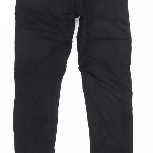 Autograph Womens Black Cotton Skinny Jeans Size 8 L31 in Regular Zip