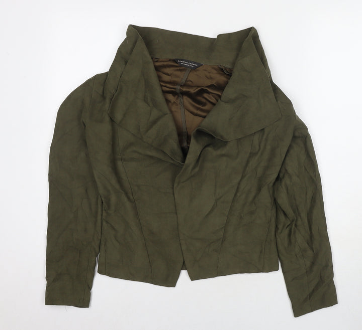 Dorothy Perkins Womens Green Jacket Blazer Size 10