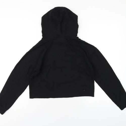Friends Girls Black Cotton Pullover Hoodie Size 11-12 Years Pullover - Friends Logo