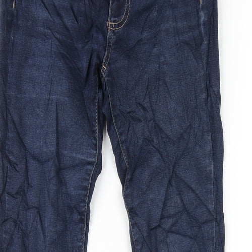 Gap Womens Blue Cotton Skinny Jeans Size S L31 in Regular Zip