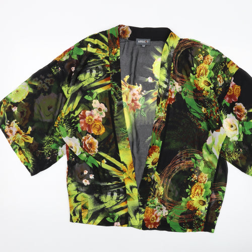 Apricot Womens Multicoloured Floral Polyester Cover Up Size M
