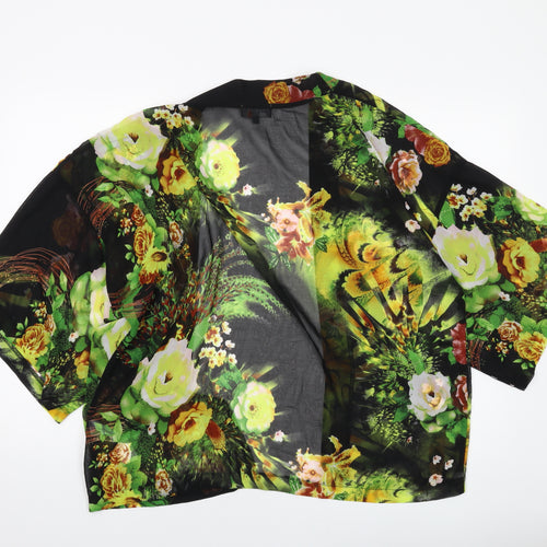 Apricot Womens Multicoloured Floral Polyester Cover Up Size M