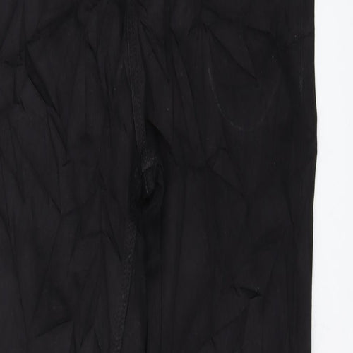 Marks and Spencer Womens Black Cotton Skinny Jeans Size 12 L28 in Regular Button