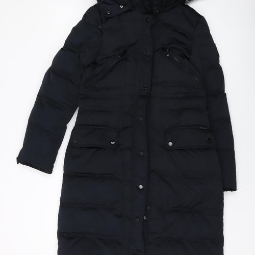 Zara Womens Black Jacket Size S Zip