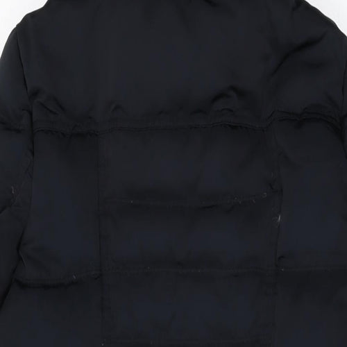 Zara Womens Black Jacket Size S Zip