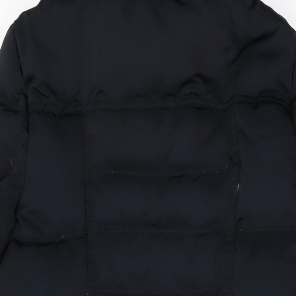 Zara Womens Black Jacket Size S Zip