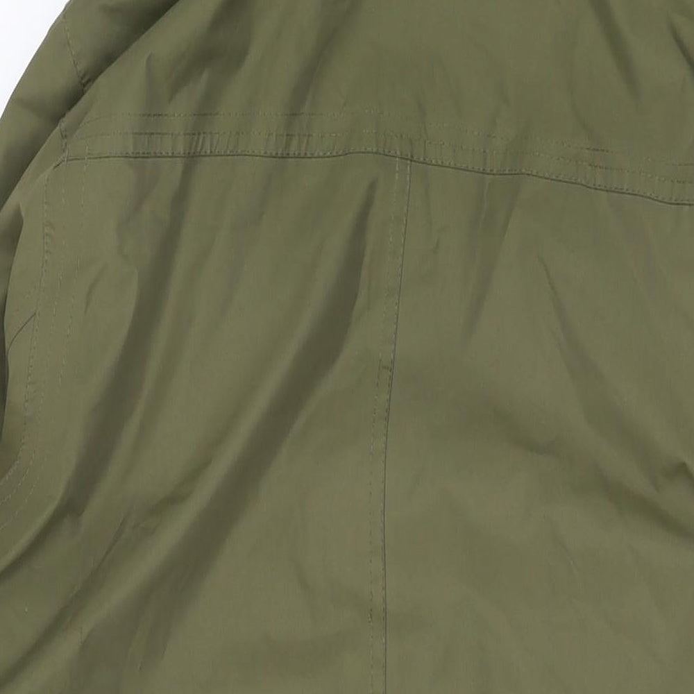 Regatta Womens Green Parka Coat Size 18 Zip