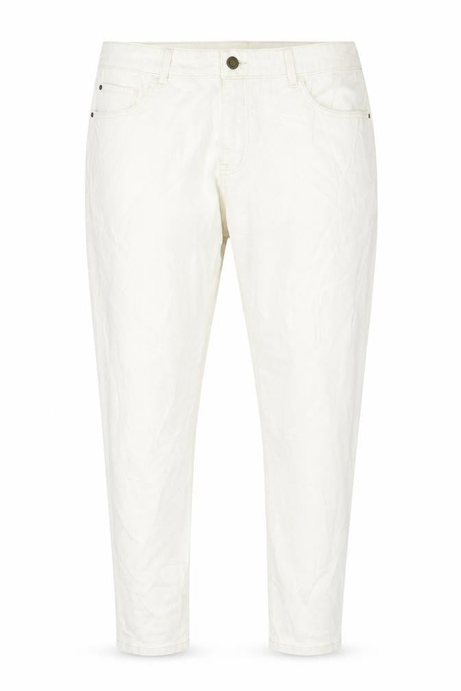 Marks and Spencer Womens Ivory Cotton Skinny Jeans Size 22 L30 in Regular Button